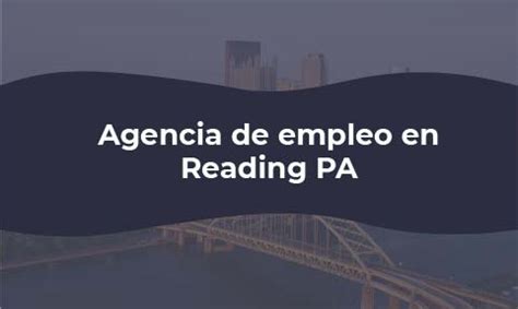 agencias de trabajo en reading